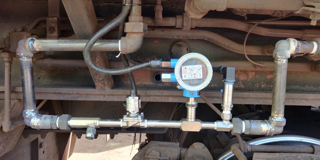 Brake Fill Test of Locomotive for Safety