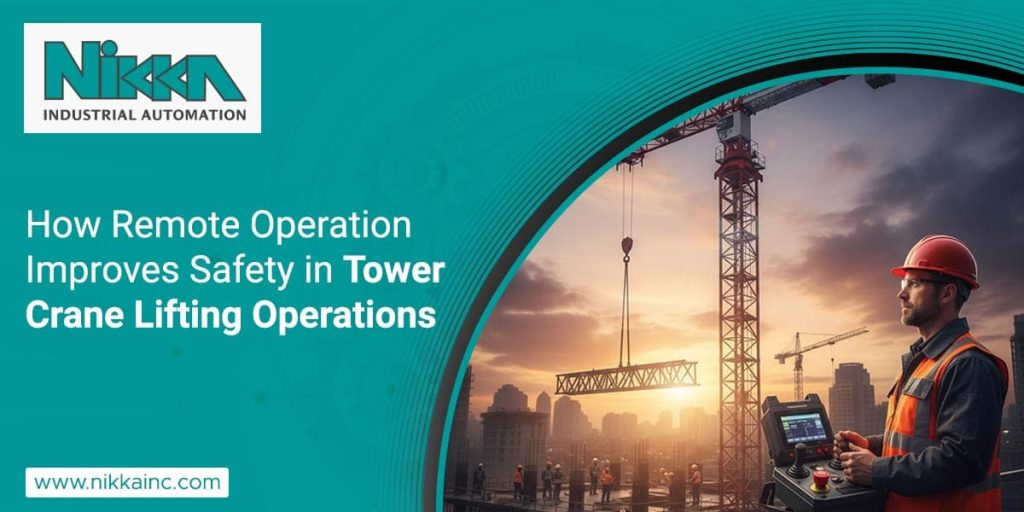 How Remote Operation Improves Safety in Tower Crane Lifting Operations
