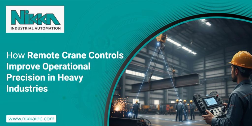 How Remote Crane Controls Improve Operational Precision in Heavy Industries