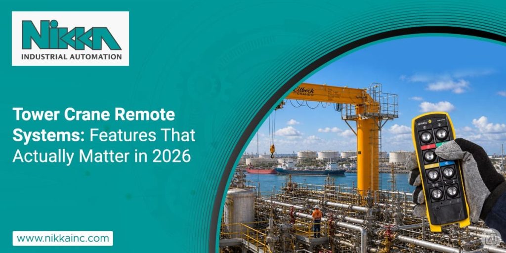 Tower Crane Remote Systems:  Features That Actually Matter in 2026