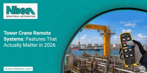 Tower Crane Remote Systems:  Features That Actually Matter in 2026