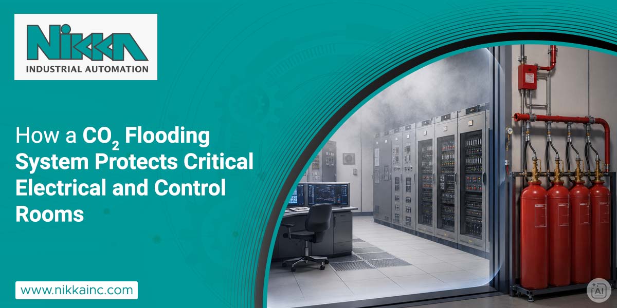 How a CO2 Flooding System Protects Critical Electrical and Control Rooms