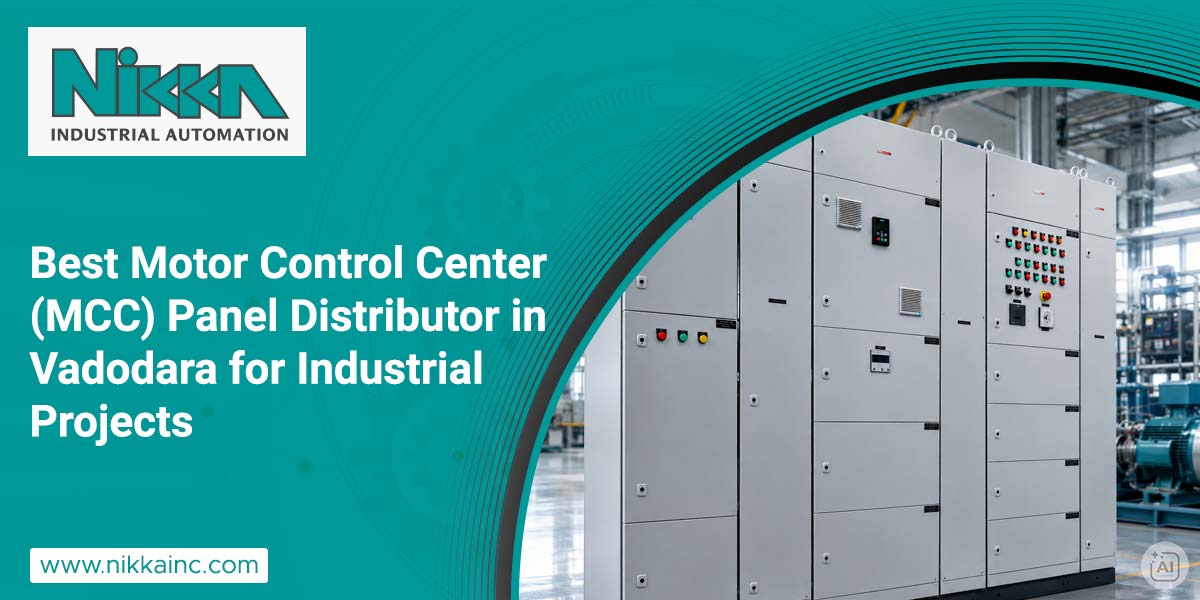 Best Motor Control Centre (MCC) Panel Distributor in Vadodara for Industrial Projects