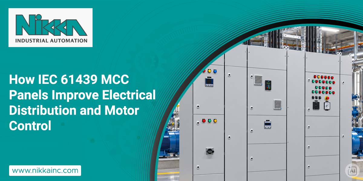 How IEC 61439 MCC Panels Improve Electrical Distribution and Motor Control